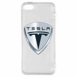Чехол для iPhone5/5S/SE Tesla Corp - PrintSalon