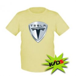 Детская футболка Tesla Corp - PrintSalon
