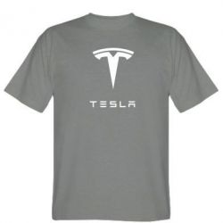 Мужская футболка Stedman Tesla Logo - PrintSalon
