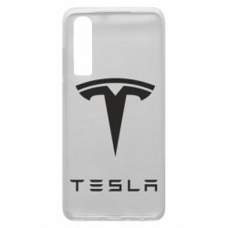 Чехол для Huawei P30 Tesla Logo - PrintSalon