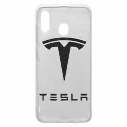 Чехол для Samsung A30 Tesla Logo - PrintSalon