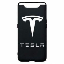 Чехол для Samsung A80 Tesla Logo - PrintSalon