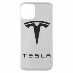 Чехол для iPhone 11 Tesla Logo - PrintSalon