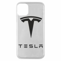 Чехол для iPhone 11 Pro Tesla Logo - PrintSalon