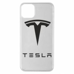Чехол для iPhone 11 Pro Max Tesla Logo - PrintSalon
