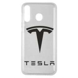Чехол для Samsung M30 Tesla Logo - PrintSalon