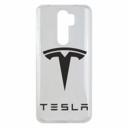 Чехол для Xiaomi Redmi Note 8 Pro Tesla Logo - PrintSalon