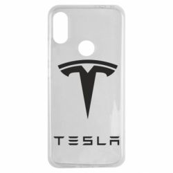 Чехол для Xiaomi Redmi Note 7 Tesla Logo - PrintSalon