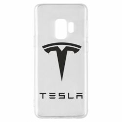 Чехол для Samsung S9 Tesla Logo - PrintSalon