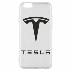Чехол для iPhone 6/6S Tesla Logo - PrintSalon