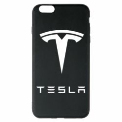 Чехол для iPhone 6 Plus/6S Plus Tesla Logo - PrintSalon