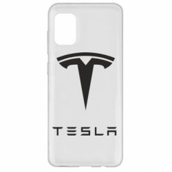 Чехол для Samsung A31 Tesla Logo - PrintSalon
