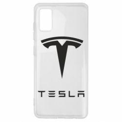 Чехол для Samsung A41 Tesla Logo - PrintSalon