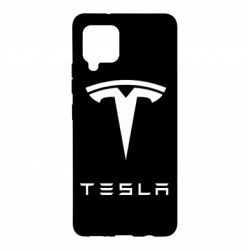 Чехол для Samsung A42 5G Tesla Logo - PrintSalon