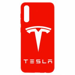 Чехол для Samsung A50 Tesla Logo - PrintSalon