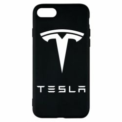 Чехол для iPhone 7 Tesla Logo - PrintSalon