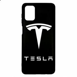 Чехол для Samsung M51 Tesla Logo