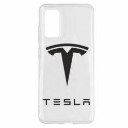 Чехол для Samsung S20 Tesla Logo - PrintSalon