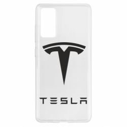 Чехол для Samsung S20 FE Tesla Logo - PrintSalon