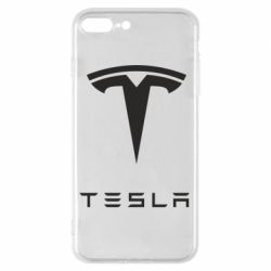 Чехол для iPhone 7 Plus Tesla Logo - PrintSalon