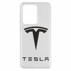 Чехол для Samsung S20 Ultra Tesla Logo
