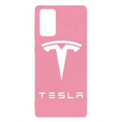 Чехол для Samsung Note 20 Tesla Logo - PrintSalon