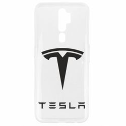 Чехол для Oppo A5/A9 2020 Tesla Logo - PrintSalon