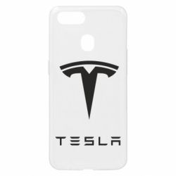 Чехол для Oppo A5s/A12 Tesla Logo - PrintSalon