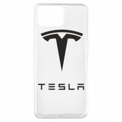 Чехол для Oppo A73 Tesla Logo - PrintSalon