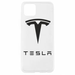 Чехол для Oppo A92s Tesla Logo