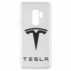 Чехол для Samsung S9+ Tesla Logo - PrintSalon