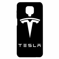 Чехол для Xiaomi Redmi Note 9S/9Pro/9Pro Max Tesla Logo - PrintSalon