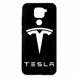 Чохол для Xiaomi Redmi Note 9 / Redmi 10X Tesla Logo