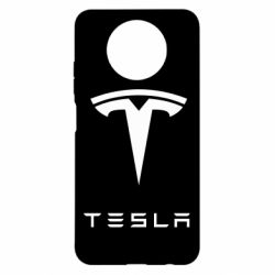 Чехол для Xiaomi Redmi Note 9 5G/Redmi Note 9T Tesla Logo - PrintSalon