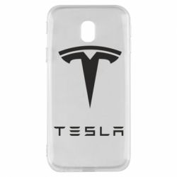Чехол для Samsung J3 2017 Tesla Logo - PrintSalon