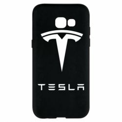 Чехол для Samsung A5 2017 Tesla Logo
