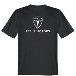 Мужская футболка Stedman Tesla Motors - PrintSalon