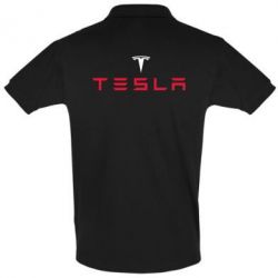 Мужское поло Tesla - PrintSalon