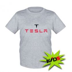 Детская футболка Tesla - PrintSalon