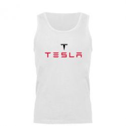 Мужская майка Tesla - PrintSalon