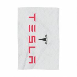 Полотенце с принтом Tesla - PrintSalon