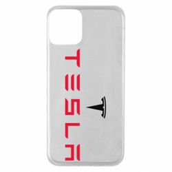Чехол для iPhone 11 Tesla - PrintSalon