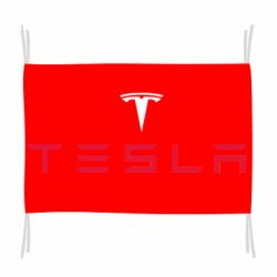 Флаг Tesla - PrintSalon