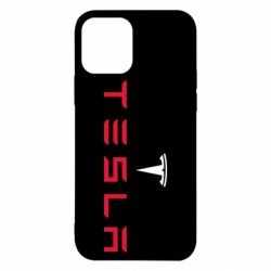 Чехол для iPhone 12 Tesla - PrintSalon