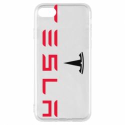 Чехол для iPhone 7 Tesla - PrintSalon