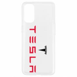 Чехол для Oppo Reno 4 Tesla - PrintSalon