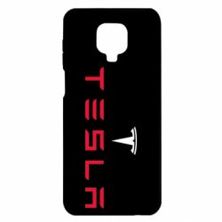 Чехол для Xiaomi Redmi Note 9S/9Pro/9Pro Max Tesla - PrintSalon