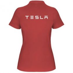 Женское поло Тесла - PrintSalon