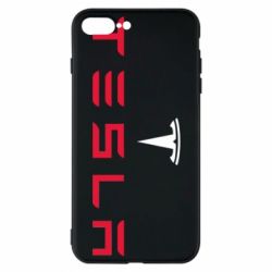 Чехол для iPhone 8 Plus Tesla - PrintSalon