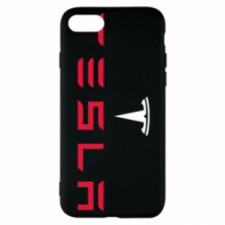 Чехол для iPhone SE 2022 Tesla - PrintSalon